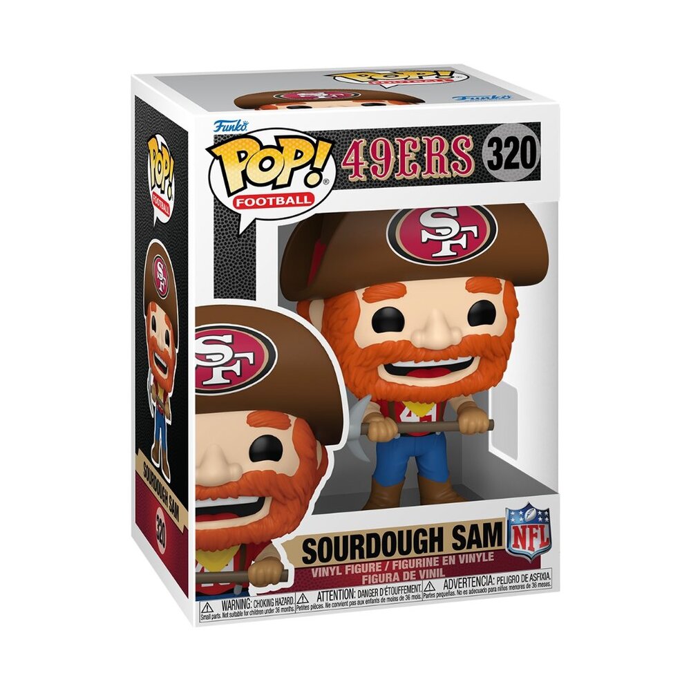 Funko Pop! NFL Mascots: San Francisco 49ers Sourdough Sam Figure #320!
